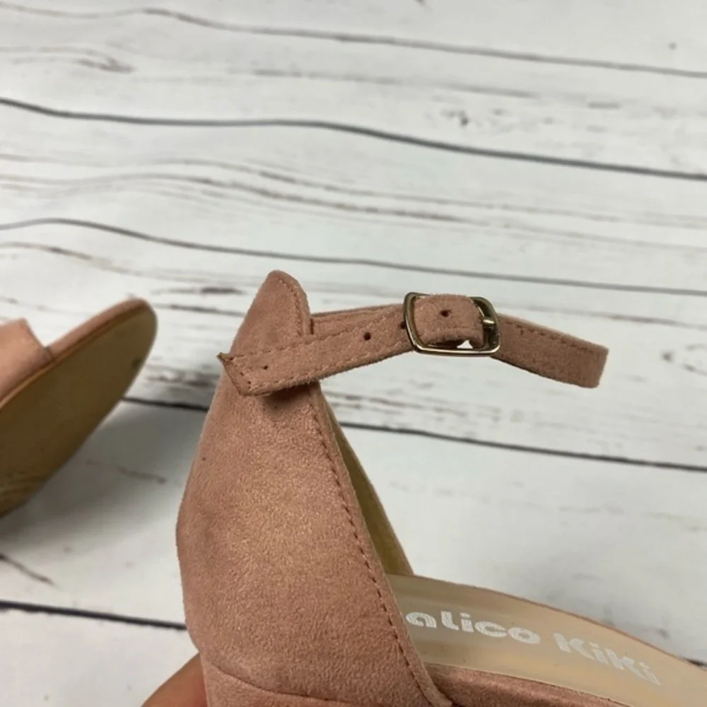 Calico‎ Kiki Pink Block Sandal